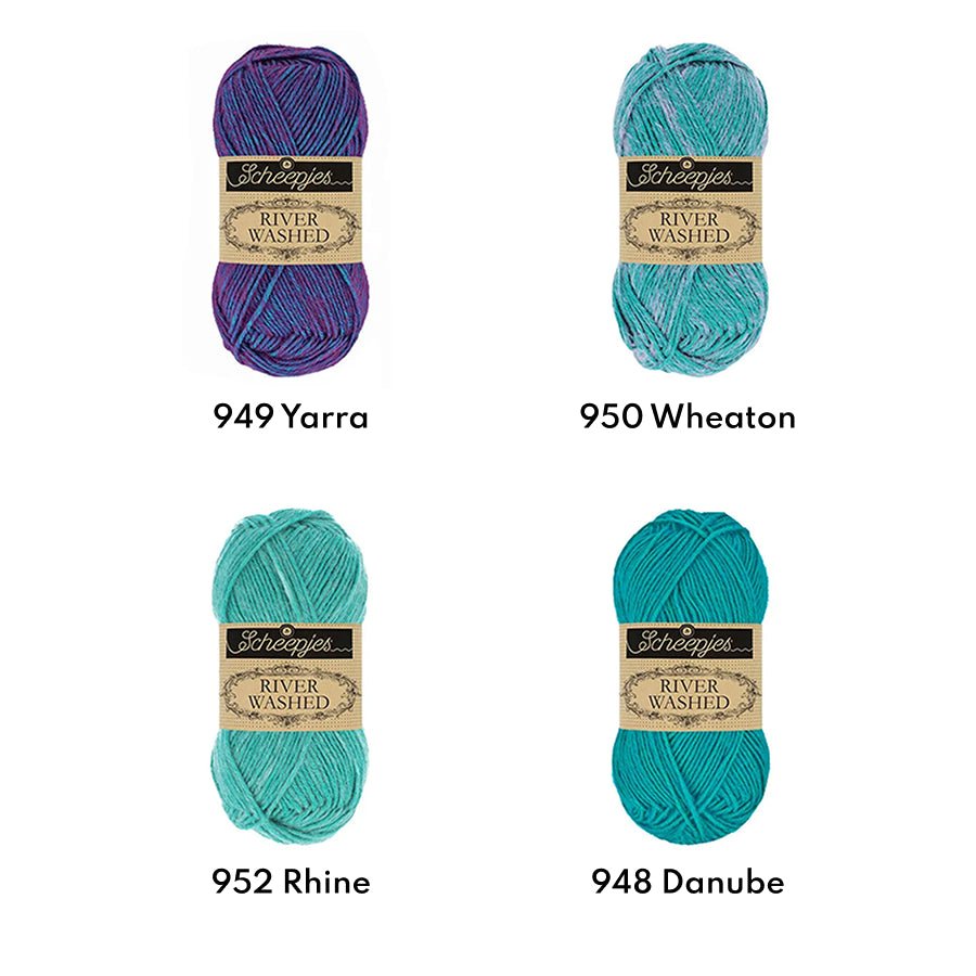 Scheepjes River Washed 50g 941 Colorado | Knitting yarn shop / dzijas veikals
