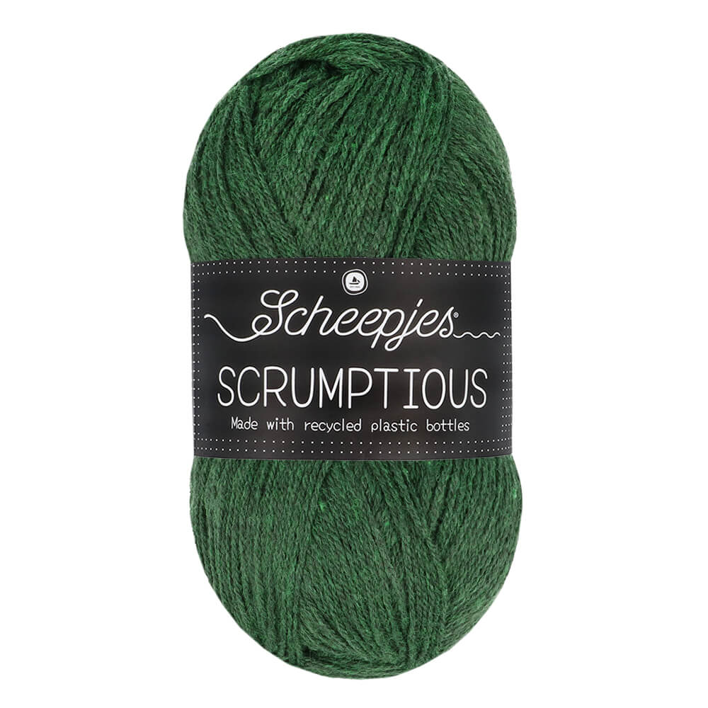 Scheepjes Scrumptious 100g 303 Green Velvet Cake | Knitting yarn shop / dzijas veikals