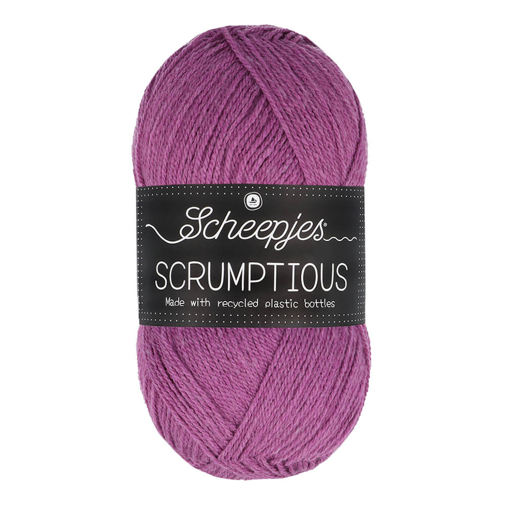 Scheepjes Scrumptious 100g 312 Blackberry Honey Gelato | Knitting yarn shop / dzijas veikals