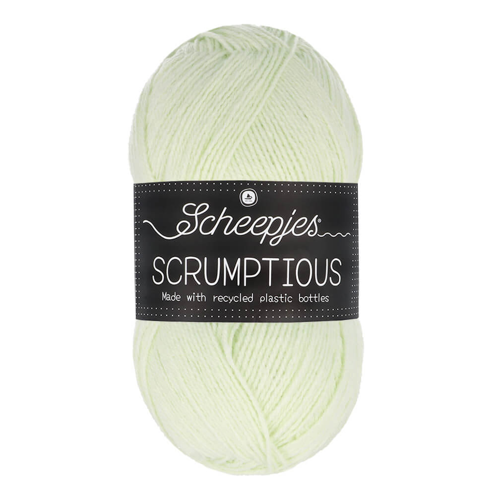 Scheepjes Scrumptious 100g 317 Honeydew Melon Sorbet | Knitting yarn shop / dzijas veikals