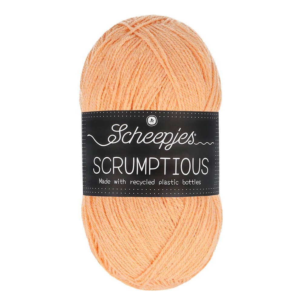Scheepjes Scrumptious 100g 332 Orange Cheesecake | Knitting yarn shop / dzijas veikals