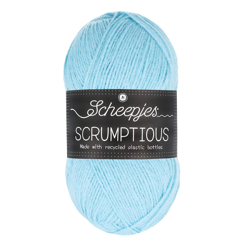 Scheepjes Scrumptious 100g 343 French Blue Macaron | Knitting yarn shop / dzijas veikals