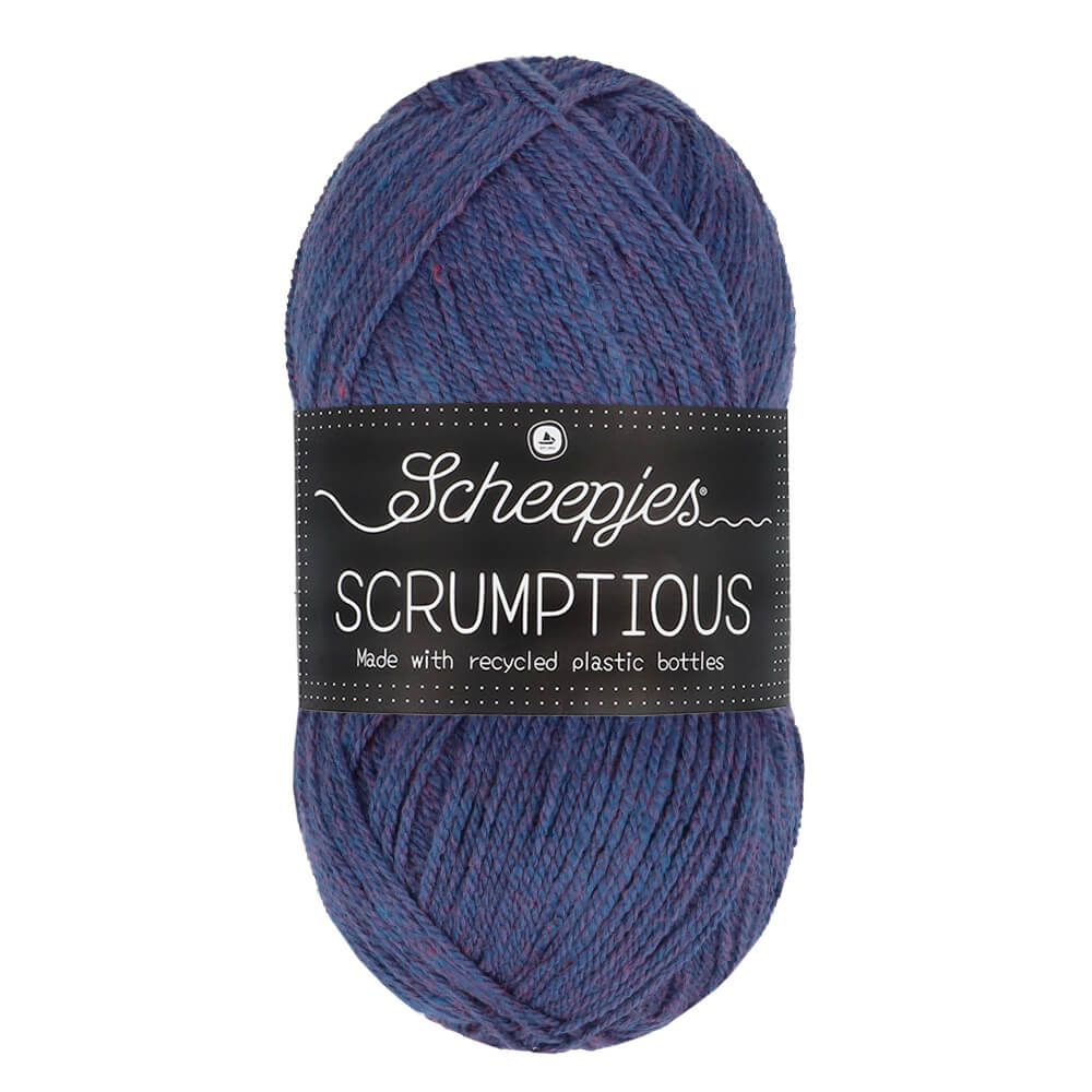 Scheepjes Scrumptious 100g 351 Blackberry Plum Galette | Knitting yarn shop / dzijas veikals