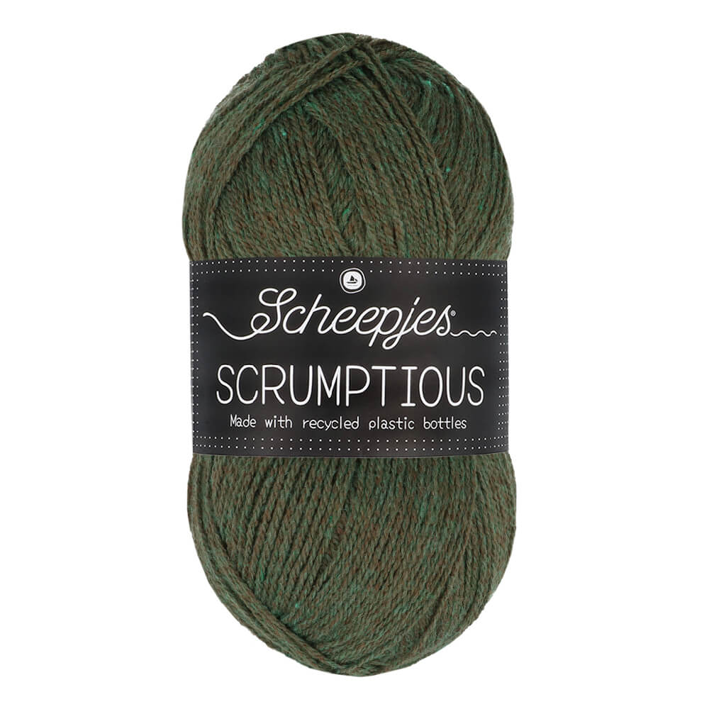 Scheepjes Scrumptious 100g 360 Chocolate Mint Bark | Knitting yarn shop / dzijas veikals