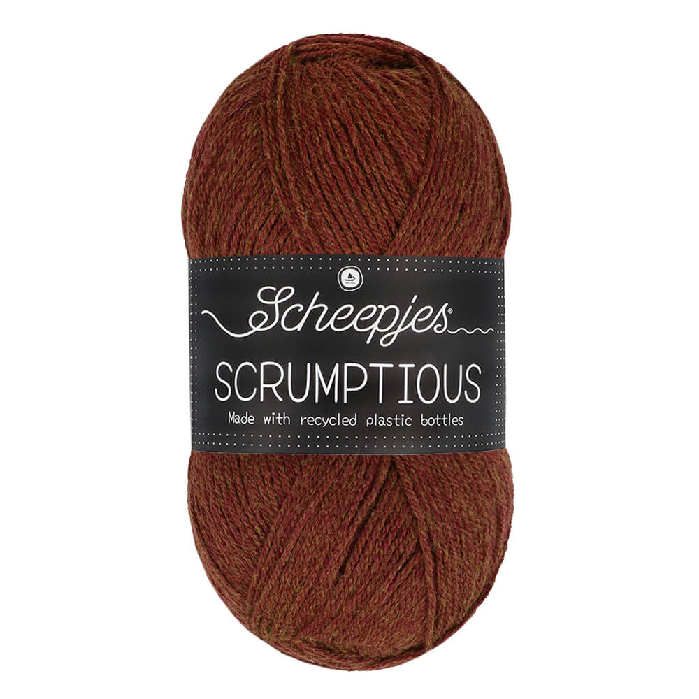 Scheepjes Scrumptious 100g 367 Salted Caramel Brownie | Knitting yarn shop / dzijas veikals