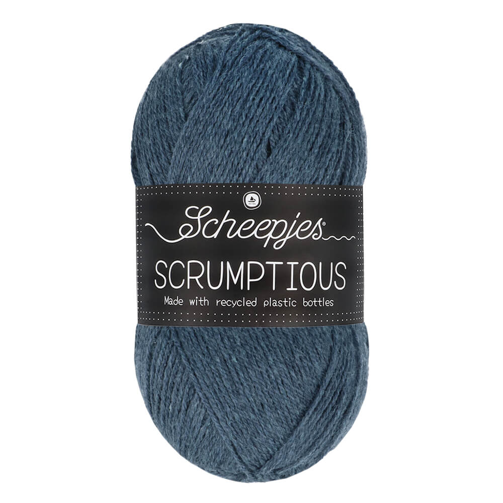 Scheepjes Scrumptious 100g 378 Coconut Blueberry Muffins | Knitting yarn shop / dzijas veikals
