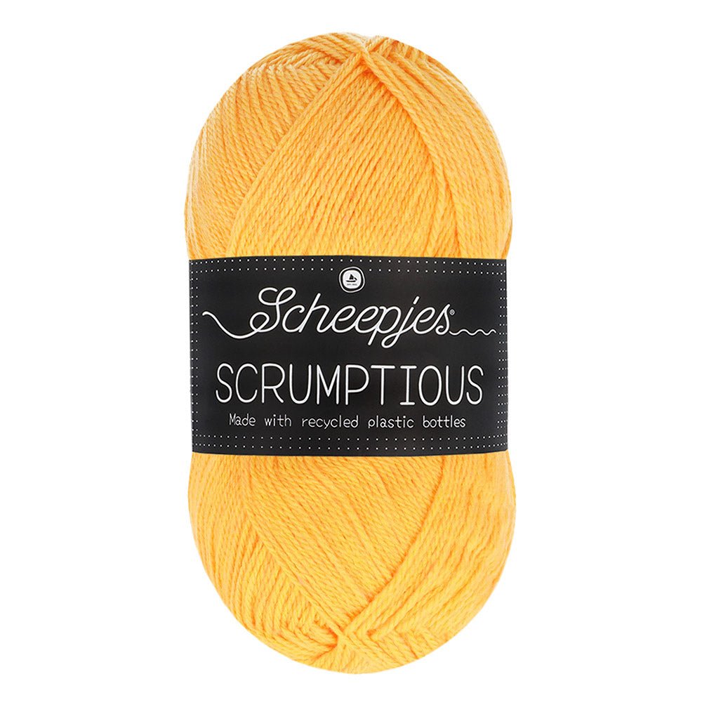 Scheepjes Scrumptious 100g 384 Mandarin Sorbet | Knitting yarn shop / dzijas veikals