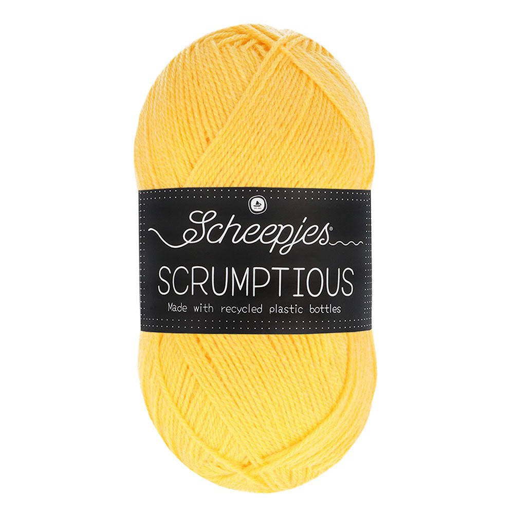 Scheepjes Scrumptious 100g 385 Citrus Sunshine Cake | Knitting yarn shop / dzijas veikals