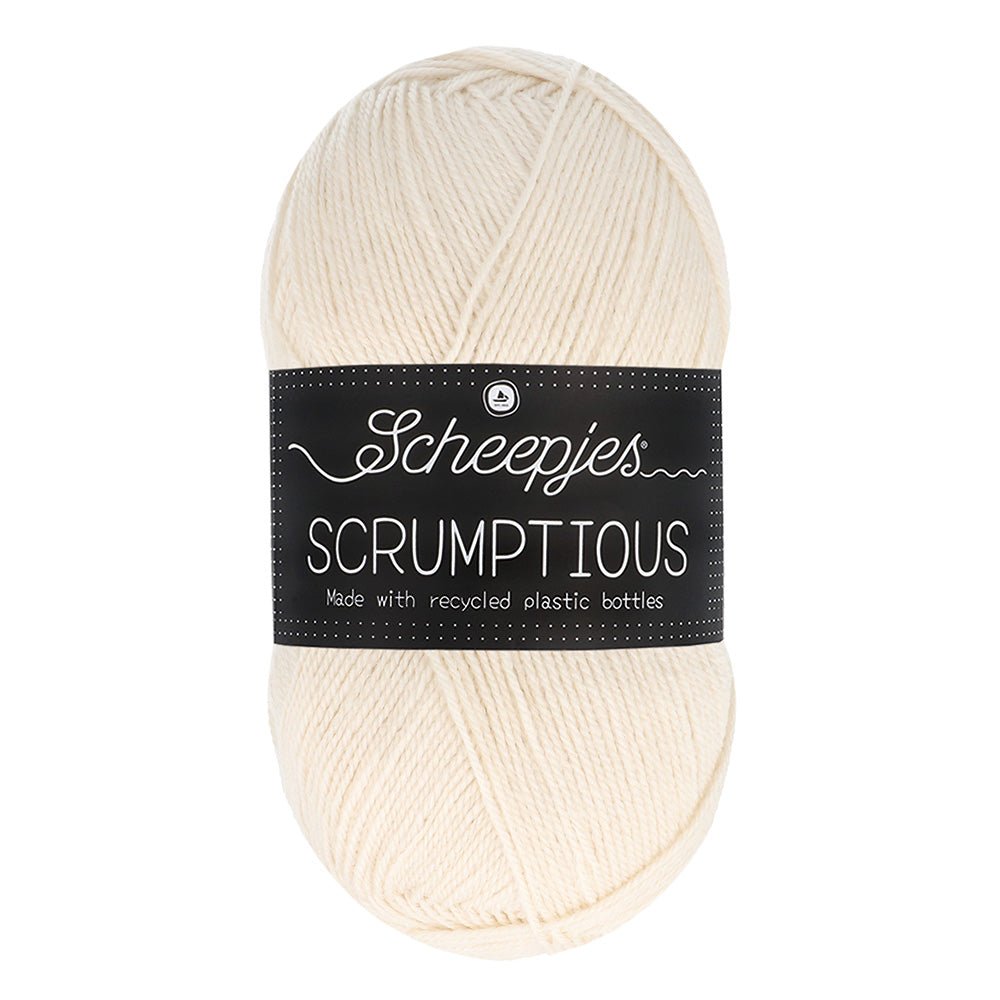 Scheepjes Scrumptious 100g 386 Lemon Granita | Knitting yarn shop / dzijas veikals