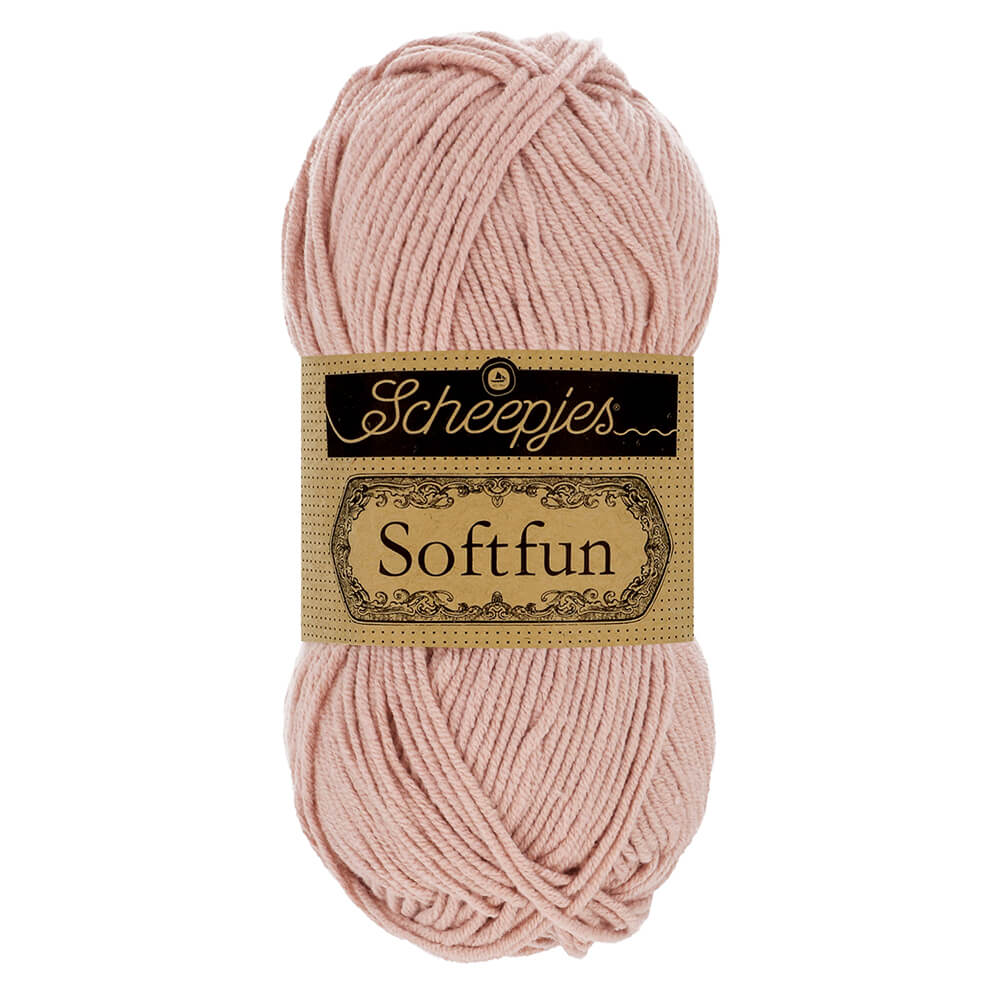 Scheepjes Softfun Yarn, colours 2401 - 2639 2612 Crepe | Knitting yarn shop / dzijas veikals
