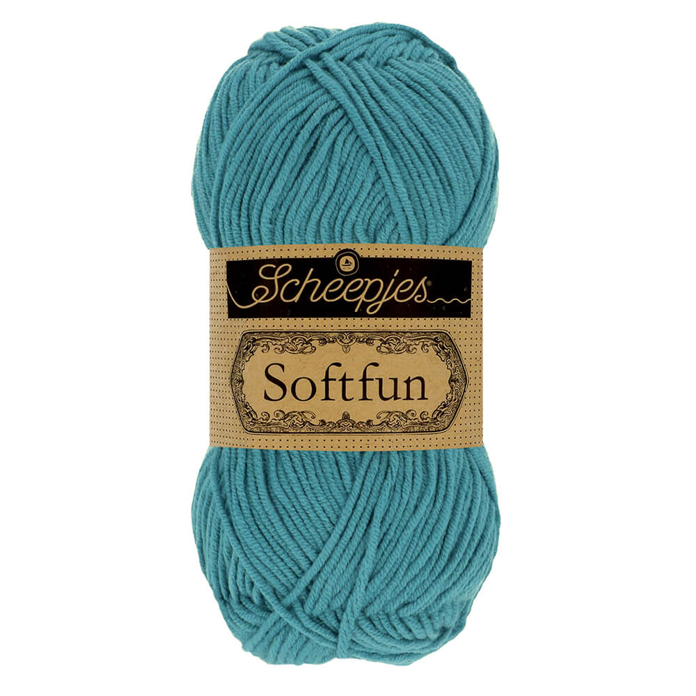 Scheepjes Softfun Yarn, colours 2401 - 2639 2639 Green Tea | Knitting yarn shop / dzijas veikals