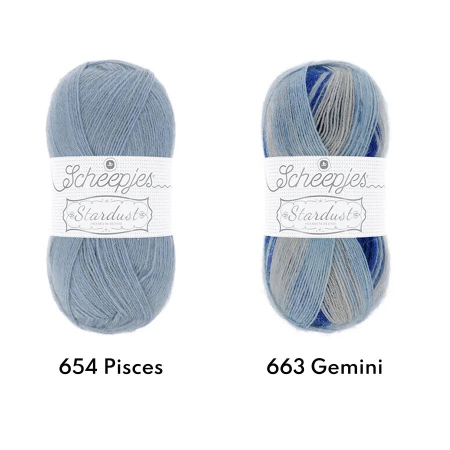 Scheepjes Stardust 100g 651 Scorpio | Knitting yarn shop / dzijas veikals