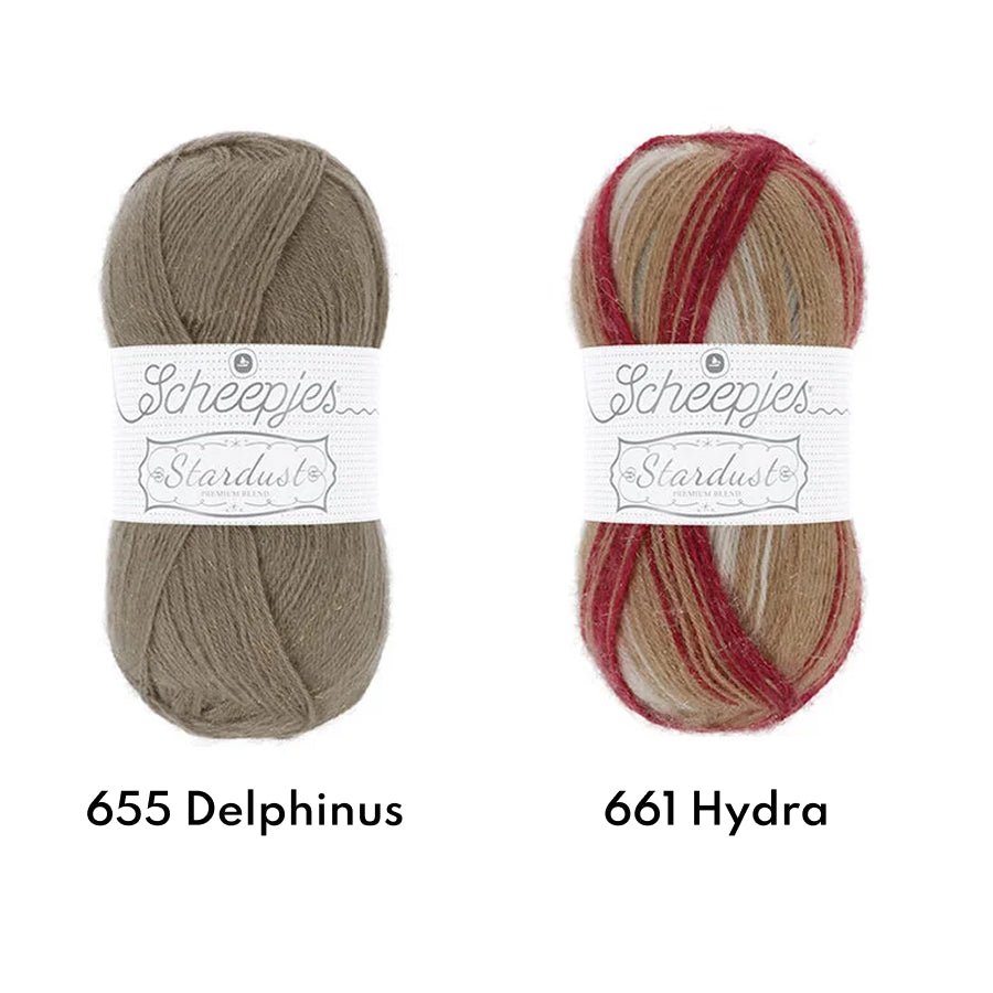 Scheepjes Stardust 100g 651 Scorpio | Knitting yarn shop / dzijas veikals