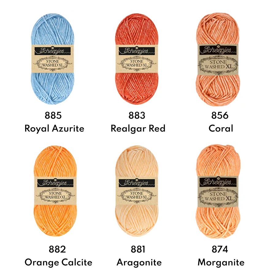 Scheepjes Stone Washed XL, 50g 841 Moon Stone | Knitting yarn shop / dzijas veikals