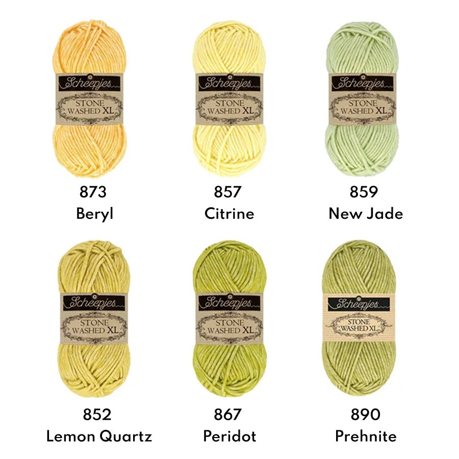 Scheepjes Stone Washed XL, 50g 841 Moon Stone | Knitting yarn shop / dzijas veikals