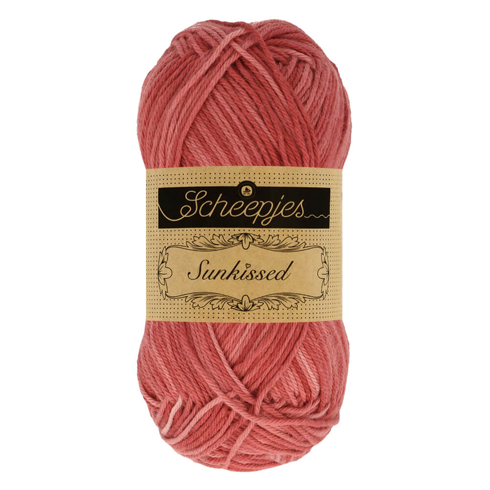 Scheepjes Sunkissed 10x50g 013 Cherry Ice | Knitting yarn shop / dzijas veikals