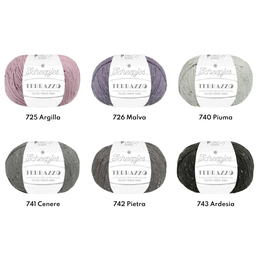 Scheepjes Terrazzo 50g 701 Girasole | Knitting yarn shop / dzijas veikals