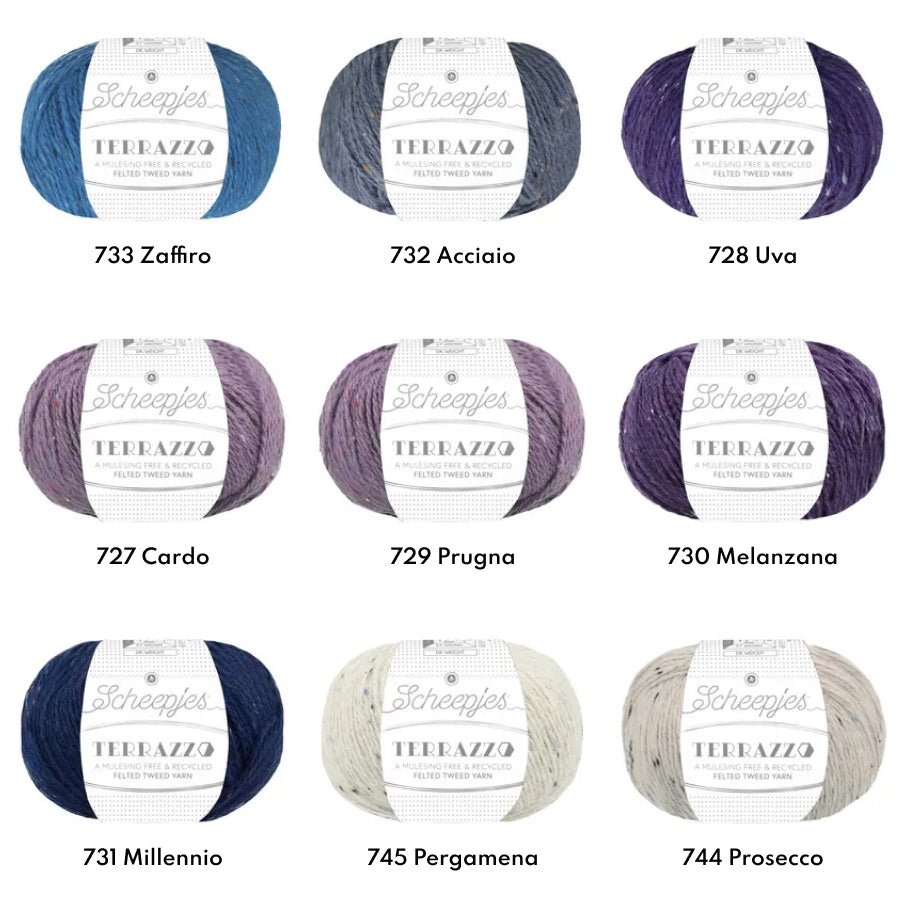 Scheepjes Terrazzo 50g 701 Girasole | Knitting yarn shop / dzijas veikals
