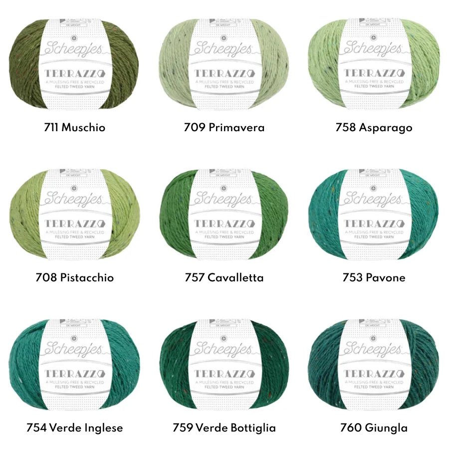 Scheepjes Terrazzo 50g 701 Girasole | Knitting yarn shop / dzijas veikals