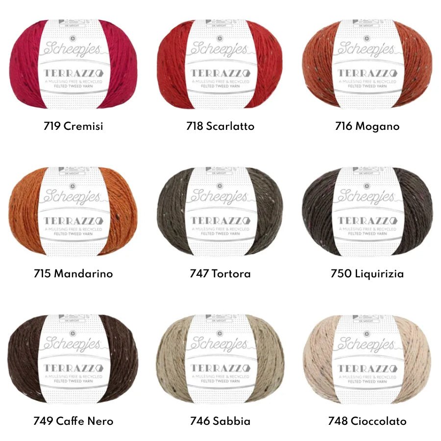 Scheepjes Terrazzo 50g 701 Girasole | Knitting yarn shop / dzijas veikals