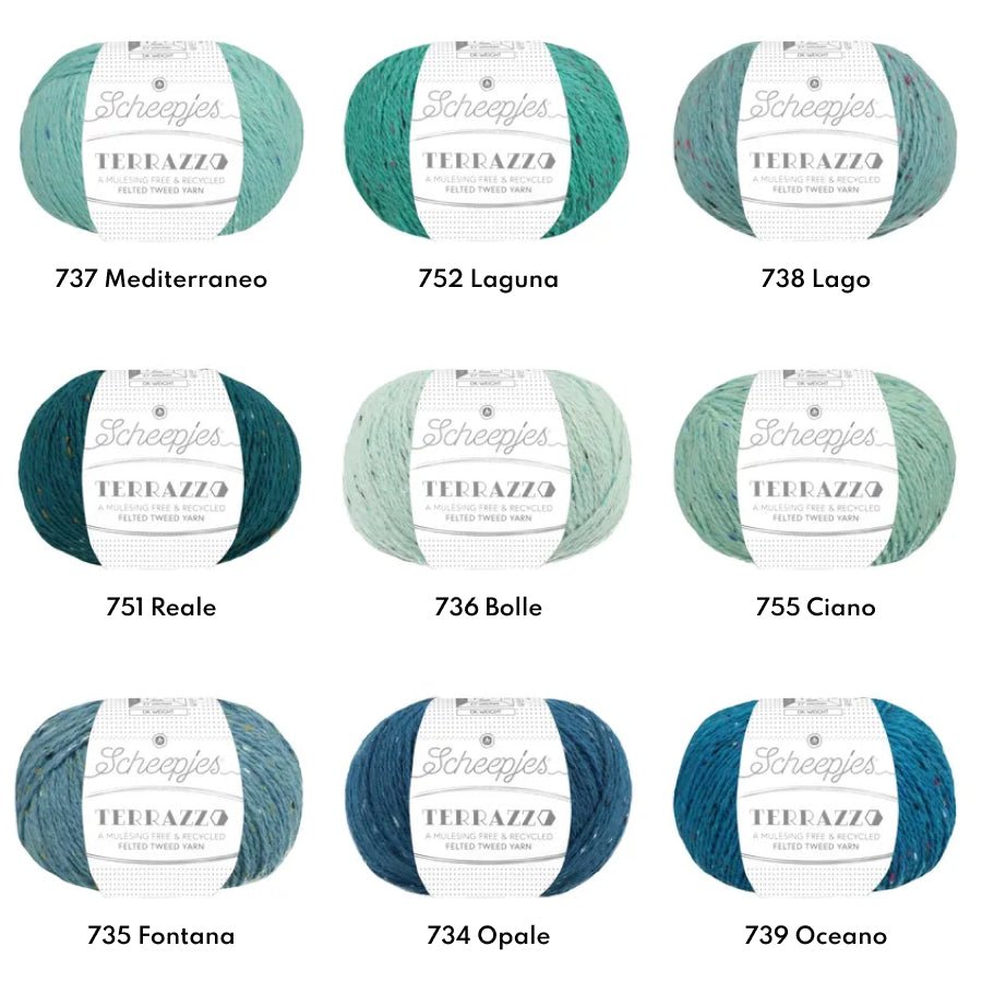 Scheepjes Terrazzo 50g 701 Girasole | Knitting yarn shop / dzijas veikals