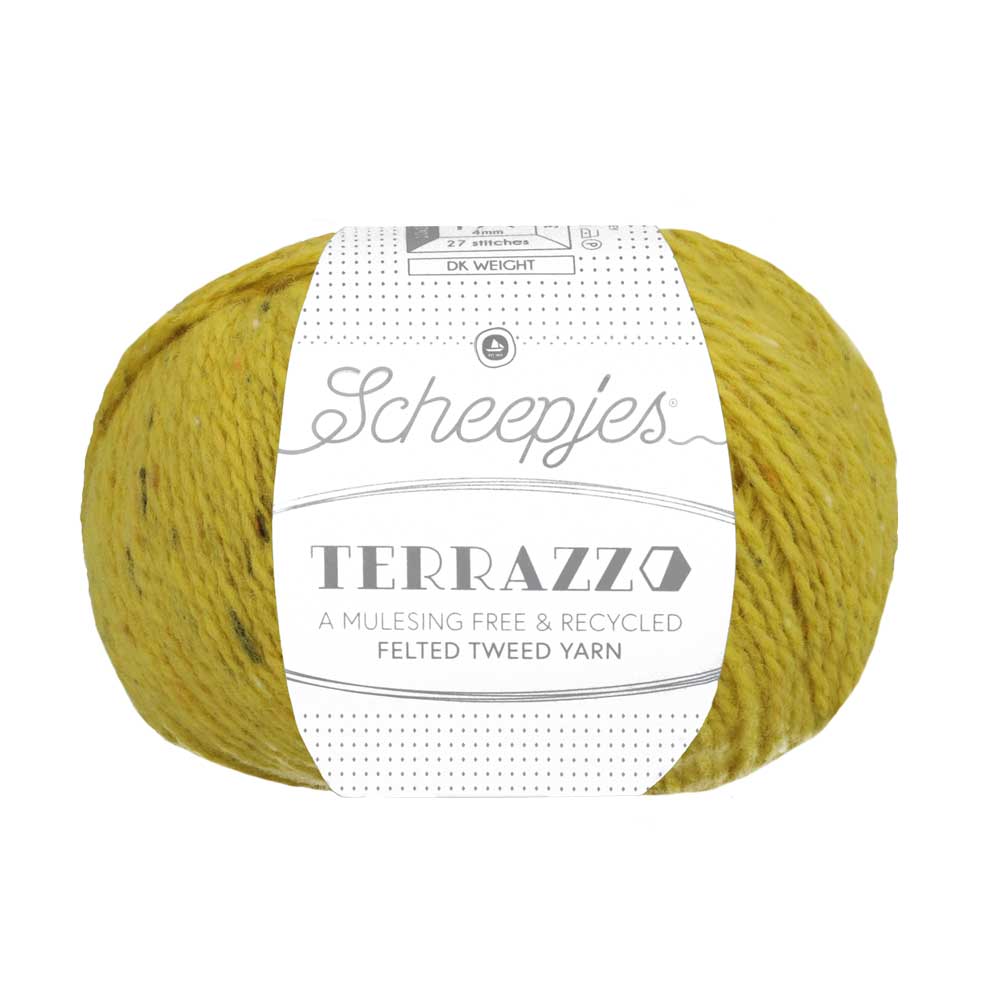 Scheepjes Terrazzo 50g 702 Limone | Knitting yarn shop / dzijas veikals