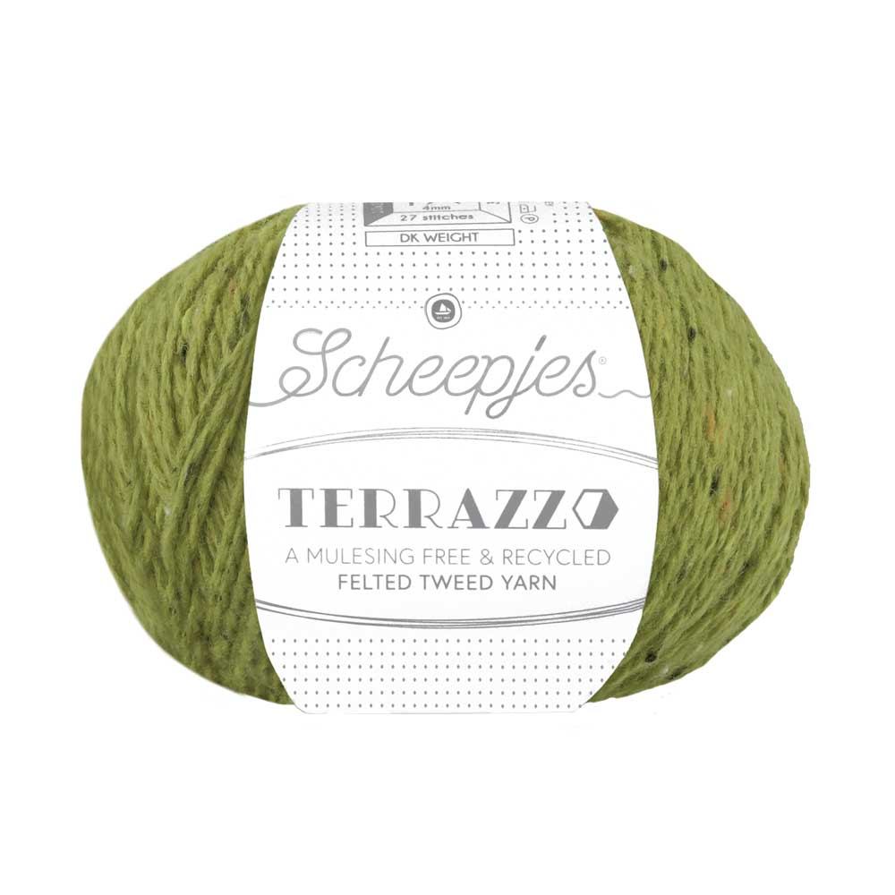 Scheepjes Terrazzo 50g 707 Oliva | Knitting yarn shop / dzijas veikals