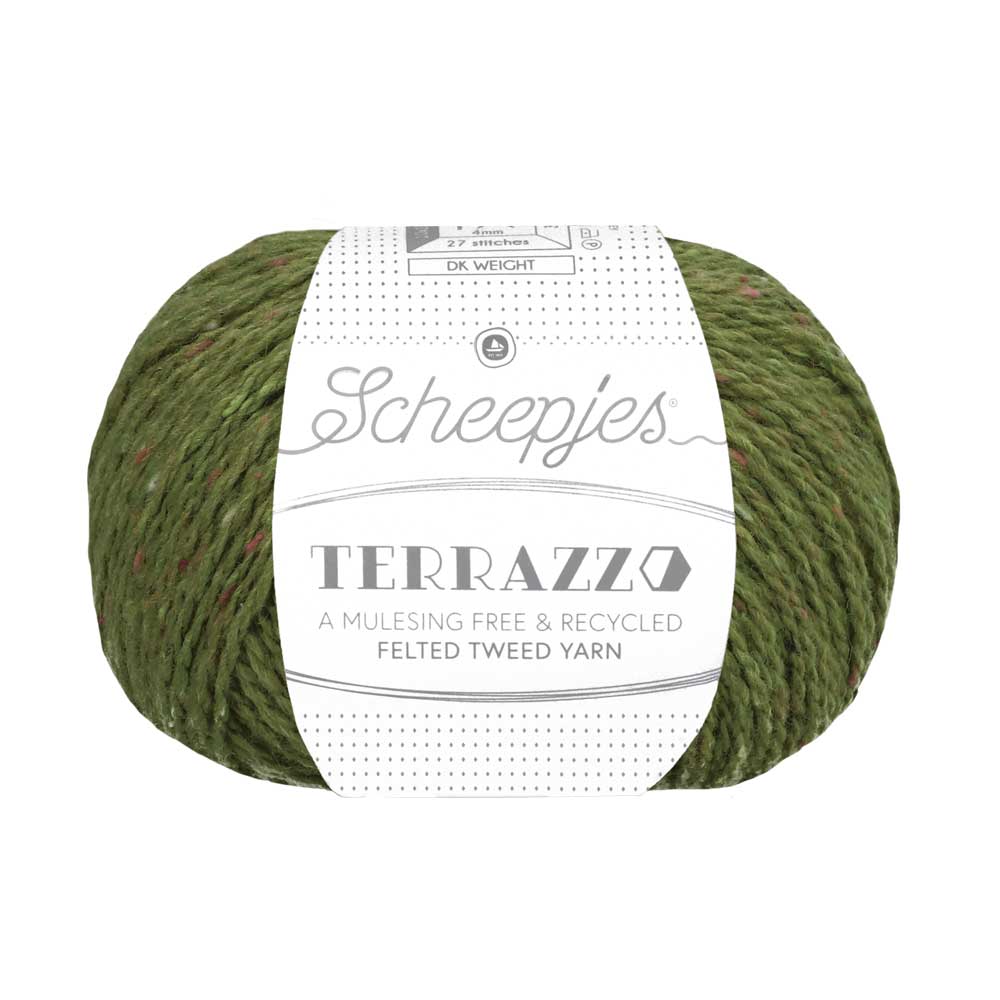 Scheepjes Terrazzo 50g 711 Muschio | Knitting yarn shop / dzijas veikals