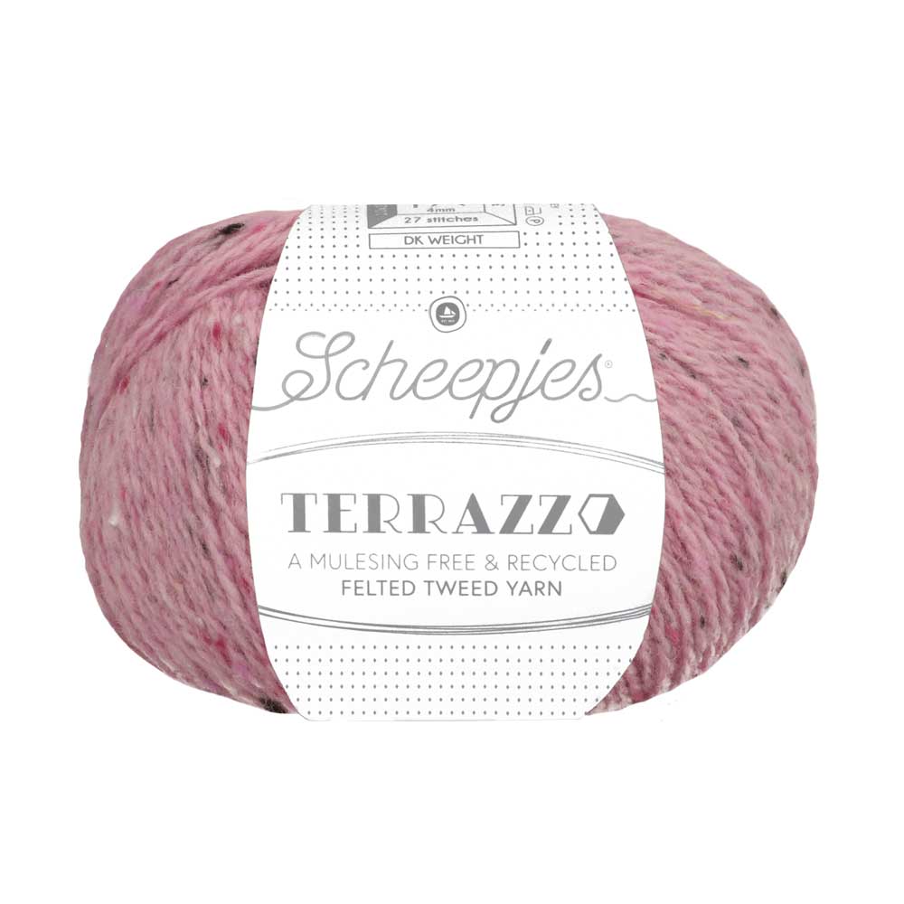 Scheepjes Terrazzo 50g 723 Rosa | Knitting yarn shop / dzijas veikals