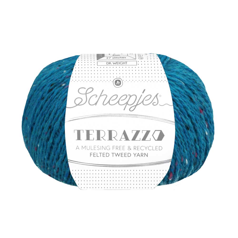 Scheepjes Terrazzo 50g 739 Oceano | Knitting yarn shop / dzijas veikals