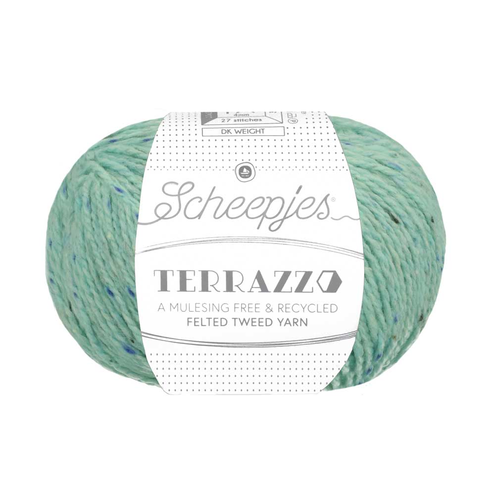 Scheepjes Terrazzo 50g 755 Ciano | Knitting yarn shop / dzijas veikals