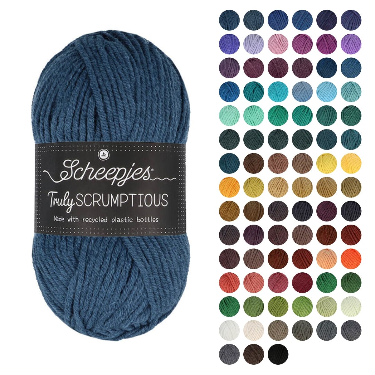 Scheepjes Truly Scrumptious , set of 5 pieces, each 100g 381 Goji Berry Smoothie | Knitting yarn shop / dzijas veikals