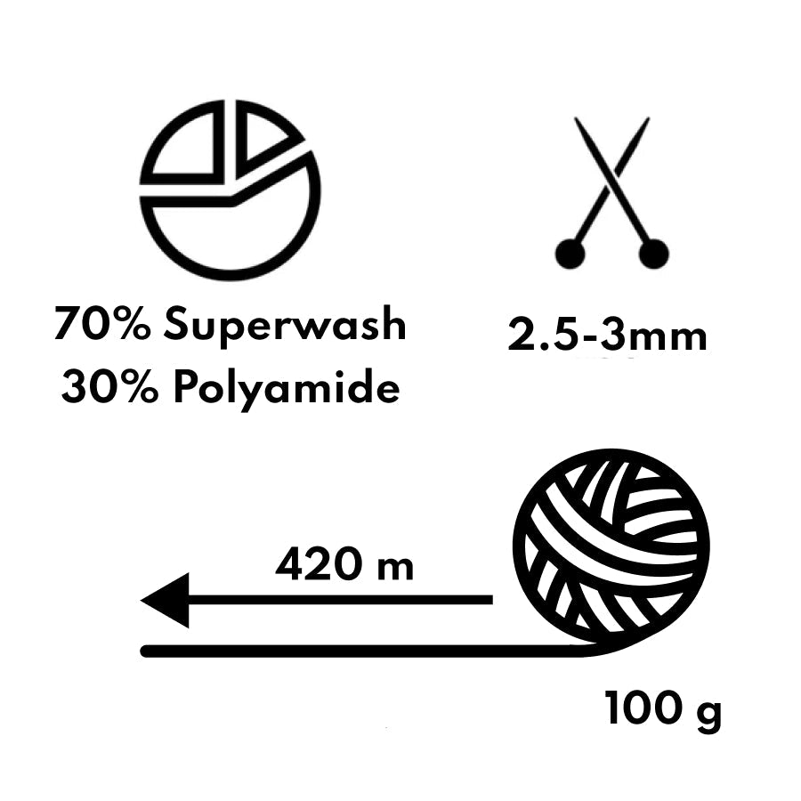 Scheepjes Unity Sock Yarn, Sport Weight, Superwash Merino Wool Blend, Degrade Colors, Soft & Durable for Knitting and Crochet 877 Ruth | Knitting yarn shop / dzijas veikals