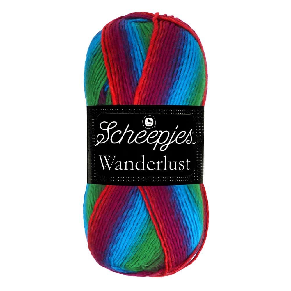 Scheepjes Wanderlust 100g 453 Rio de Janeiro | Knitting yarn shop / dzijas veikals