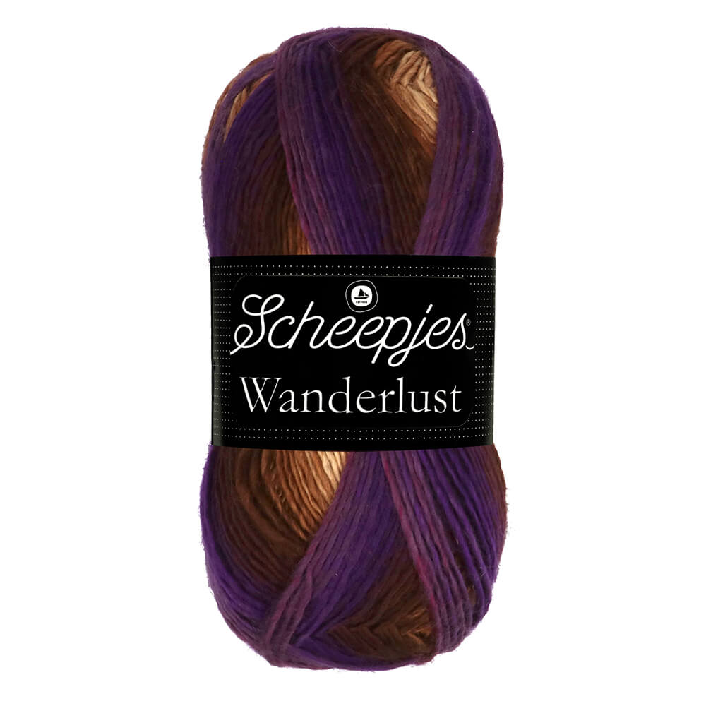 Scheepjes Wanderlust 100g 454 Havana | Knitting yarn shop / dzijas veikals
