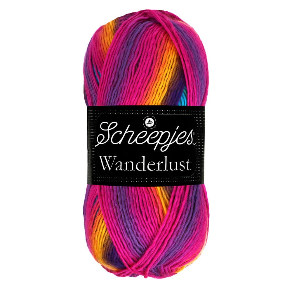 Scheepjes Wanderlust 100g 457 Hawaii | Knitting yarn shop / dzijas veikals
