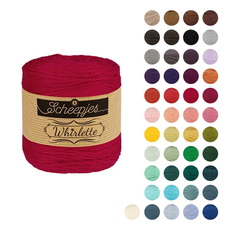 Scheepjes Whirlette 100g 851 Liquorice | Knitting yarn shop / dzijas veikals