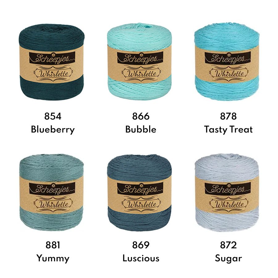 Scheepjes Whirlette 100g 851 Liquorice | Knitting yarn shop / dzijas veikals