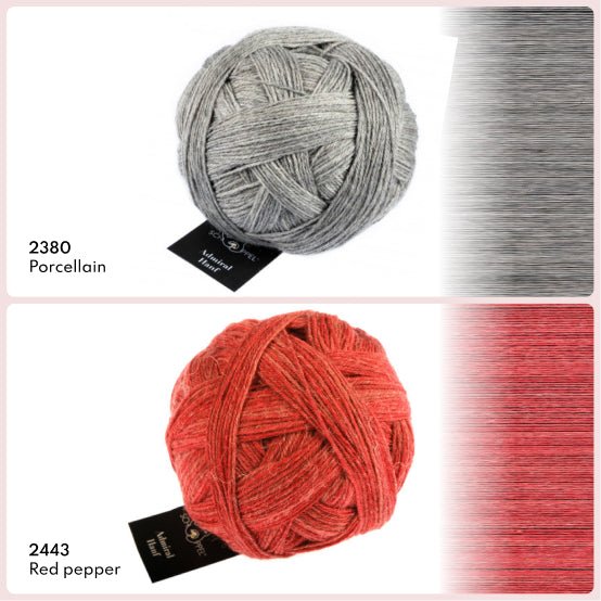 SCHOPPEL Admiral Hanf Yarn 2371_ Red Ochre | Knitting yarn shop / dzijas veikals