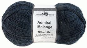 Schoppel Admiral sock yarn 4488M Vintage Blue | Knitting yarn shop / dzijas veikals