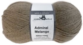 Schoppel Admiral sock yarn Melange 7398M Came | Knitting yarn shop / dzijas veikals