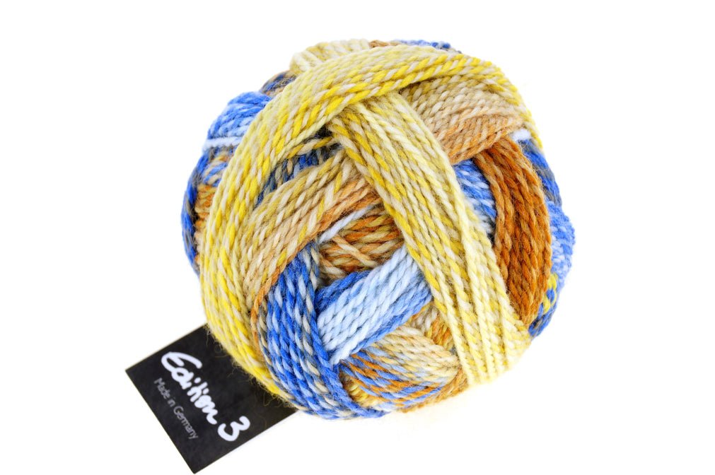 Schoppel Edition 3 100% extra - fine merino wool Yarn 2329_Beach Café | Knitting yarn shop / dzijas veikals
