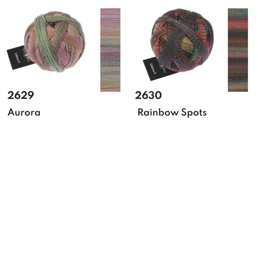 Schoppel Edition 6 Extra - Fine Merino Wool Yarn 2100_Domino | Knitting yarn shop / dzijas veikals