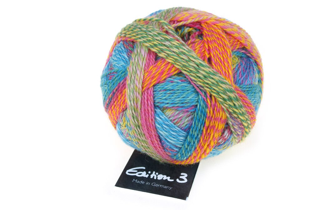 Schoppel Edition 6 Extra - Fine Merino Wool Yarn 2296_English Garden | Knitting yarn shop / dzijas veikals