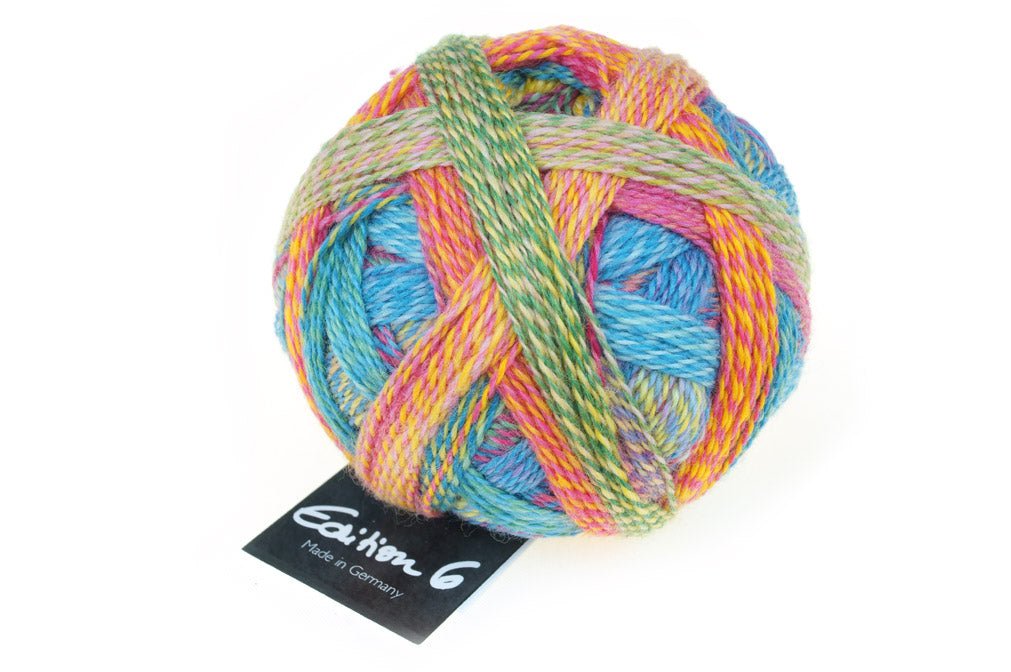 Schoppel Edition 6 Extra - Fine Merino Wool Yarn 2329_Beach Café | Knitting yarn shop / dzijas veikals