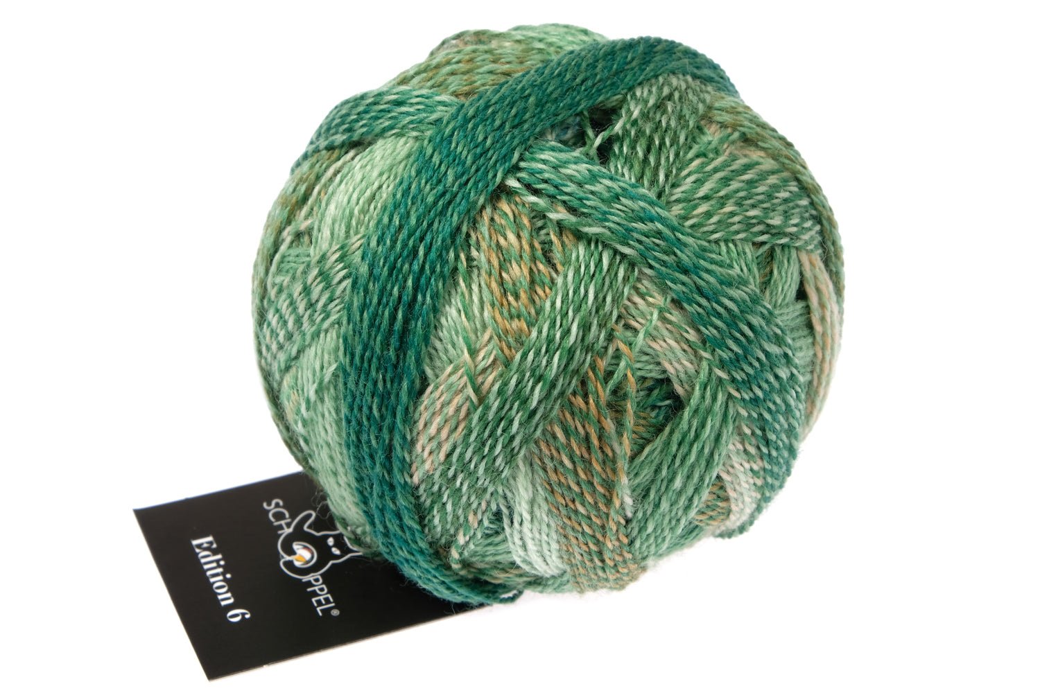 Schoppel Edition 6 Extra - Fine Merino Wool Yarn 2595_Green Stuff | Knitting yarn shop / dzijas veikals