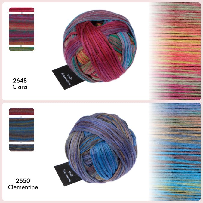SCHOPPEL Wool Sisters Yarn 2645__Adelheid | Knitting yarn shop / dzijas veikals