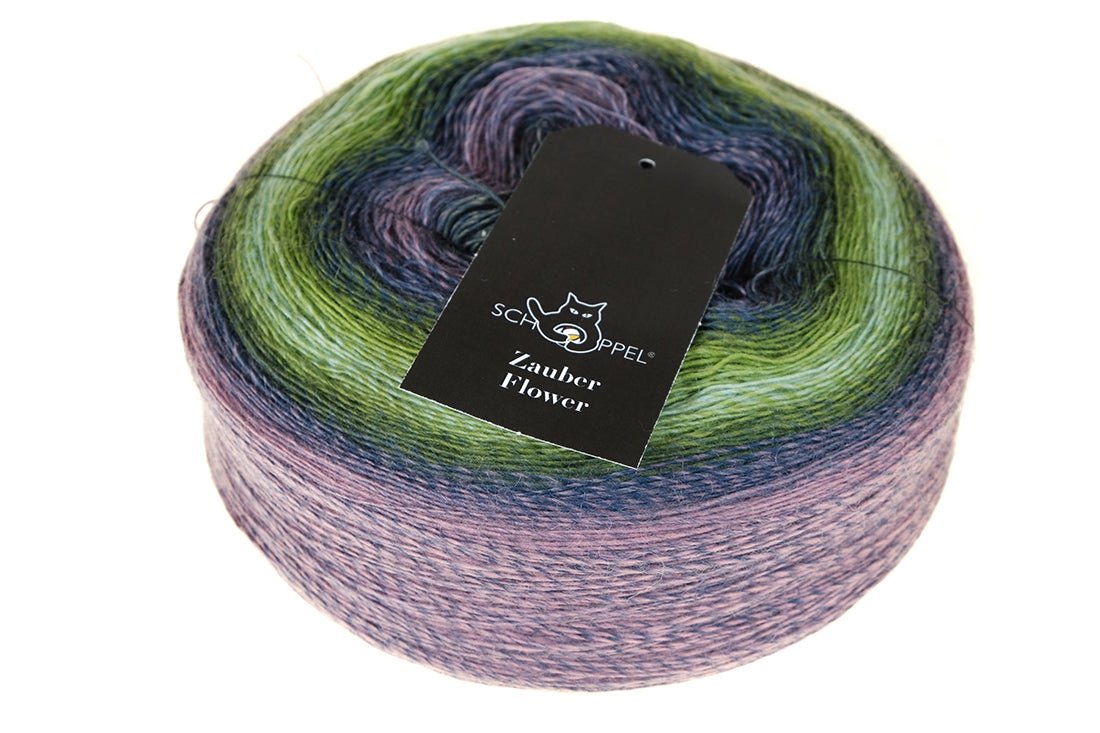 SCHOPPEL Zauber Flower Yarn 2170__Not the Foggiest | Knitting yarn shop / dzijas veikals
