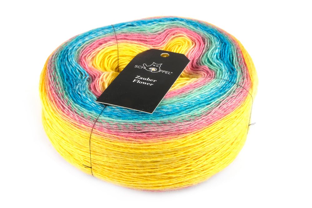SCHOPPEL Zauber Flower Yarn 2357__Rays Of Light | Knitting yarn shop / dzijas veikals