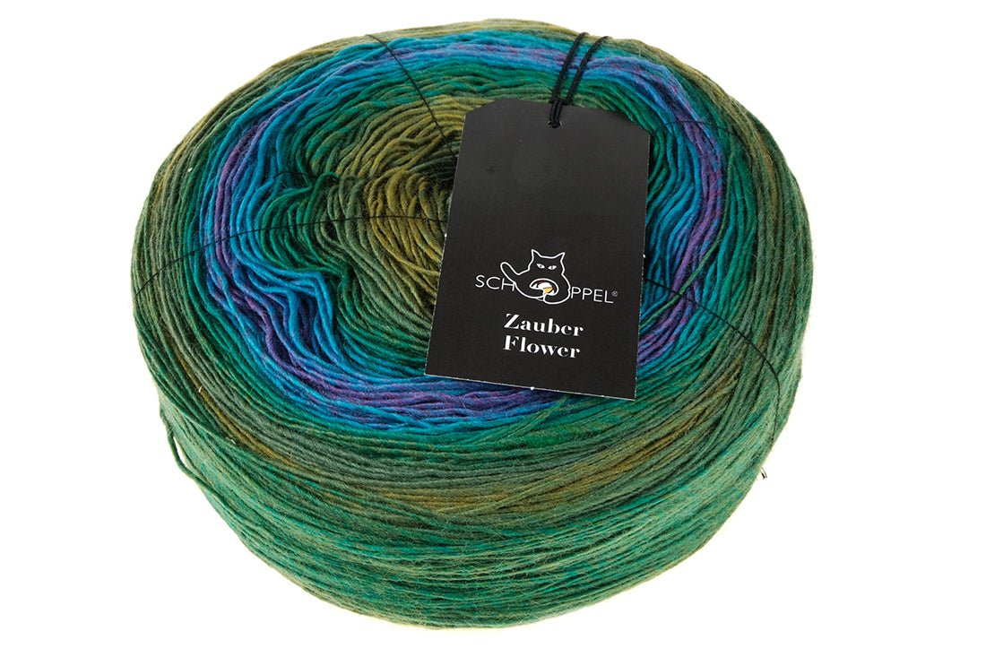 SCHOPPEL Zauber Flower Yarn 2365__Middle Land | Knitting yarn shop / dzijas veikals